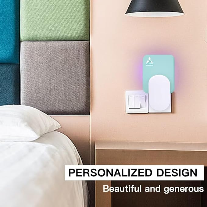 36 Pcs Sticky Refill Glue Cards, Compatible with Safer Home SH502, Dynatrap DT3005W-DS3, DT23005-06, Targets Moth, Fly, Mosquito, Gnat and More, Safe and Super Sticky (Aqua Blue)