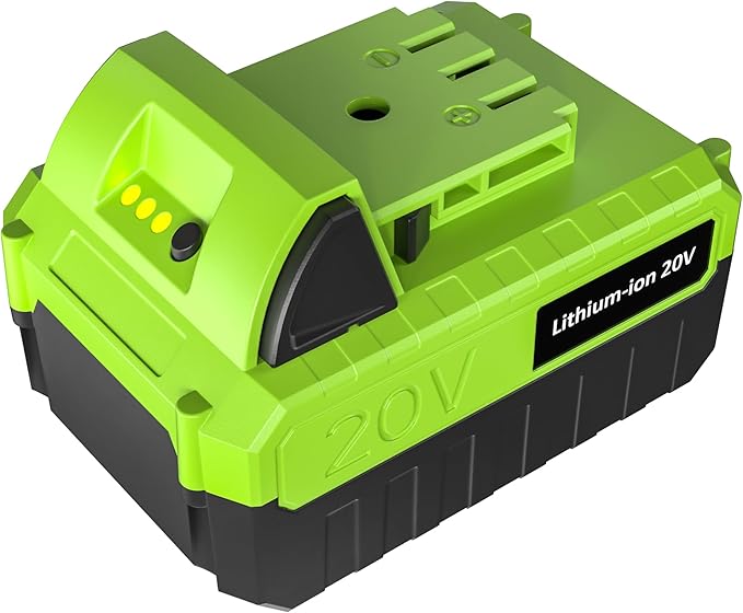 4Ah Lithium-ion Battery Pack for 20-Volt Cordless Snow Shovel Snow Blowers