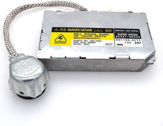 O-NEX Xenon D2S D2R 35W HID Ballast DDLT002 Factory OEM Direct Replacement Control Unit Module for Lexus Toyota 1998-2006