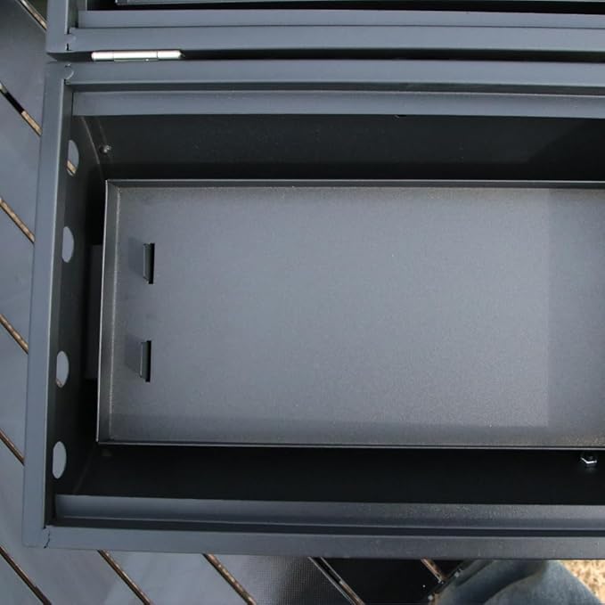 Barrel Charcoal Grill Large Charcoal Grills with Side Shelf Outdoor BBQ Grill Perfect for Backyard Camping Patio Parties and Picnics