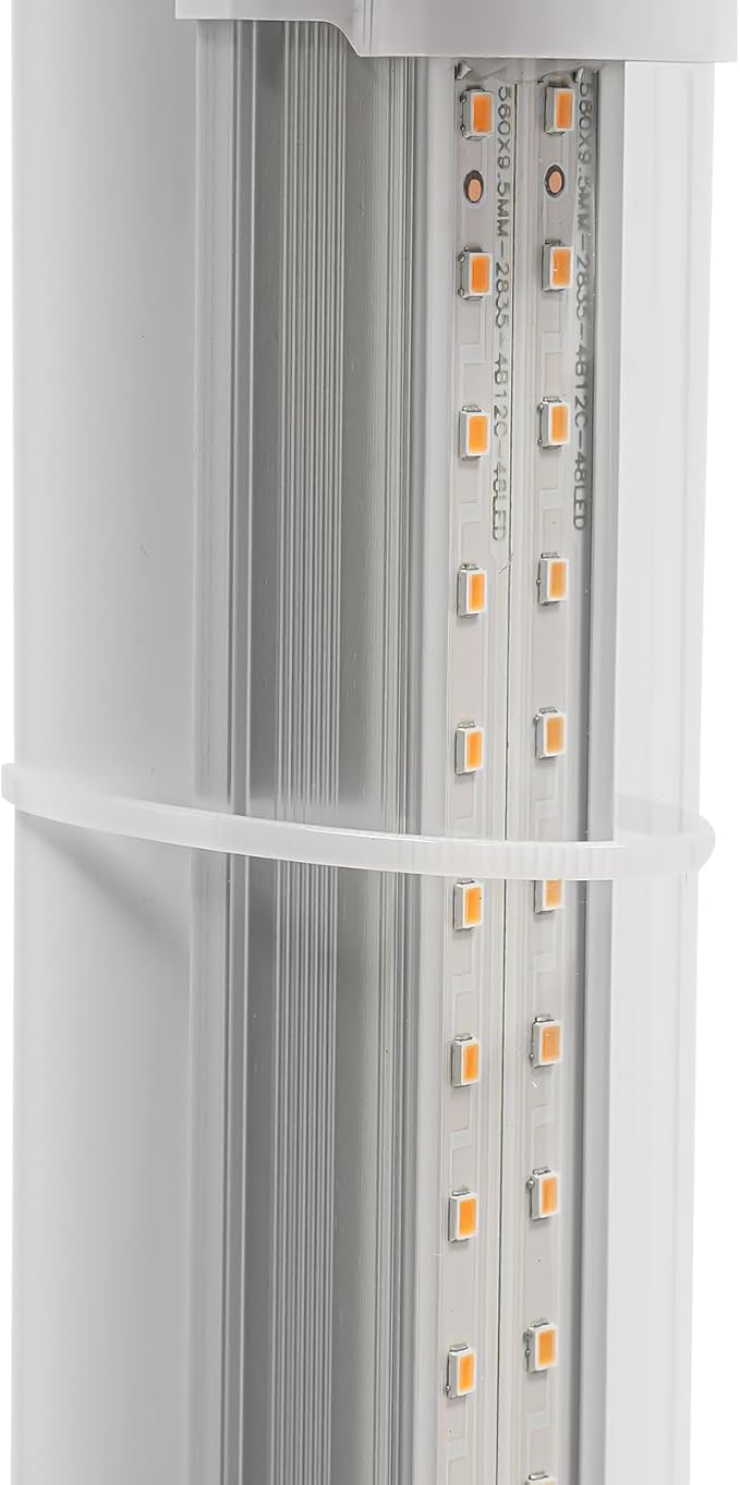 Hydroponics Growing System Kit, 6 Layers 30 Holes Indoor Gardening System Vertical Planter Germination Kit w/Water Pump, Hydroponic Natural Balanced Tower System for Chilies, Mint (White)