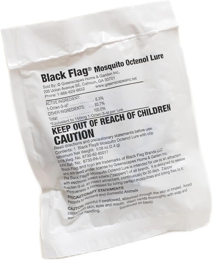 Black Flag BZ-OCT1 Bug Zapper Octenol Lure, Universal Fit