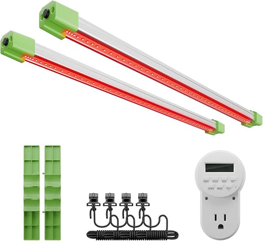 MARS HYDRO 2024 ADLITE Red30 30W Red Led Grow Lights Bars for Indoor Plants Full Spectrum 3x2 FT Coverage Grow Light Strip