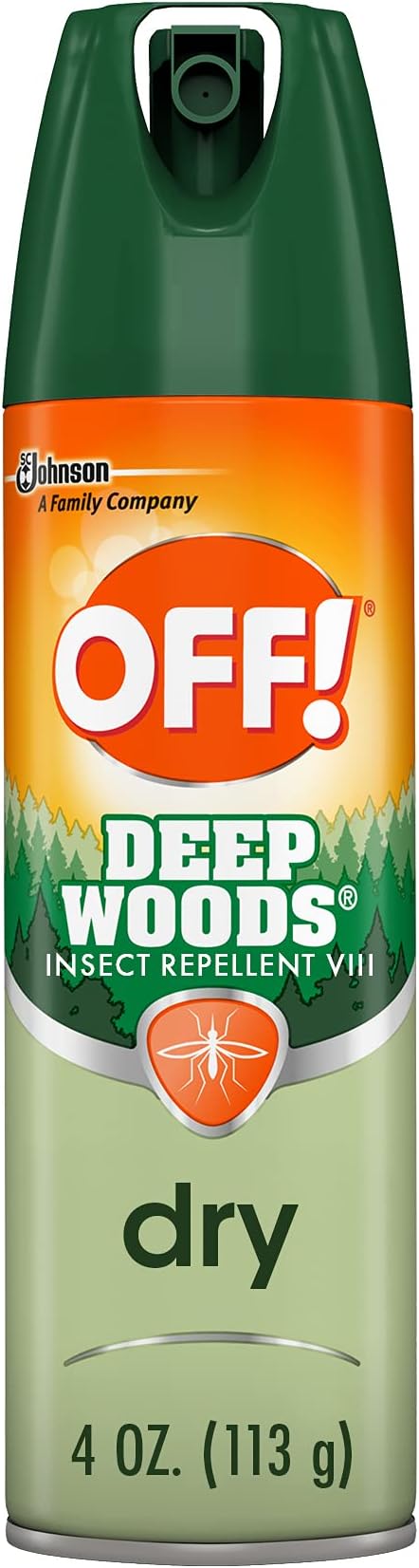 Off! Deep Woods Dry Insect Repellent VIII 4 oz (5 of Pack)