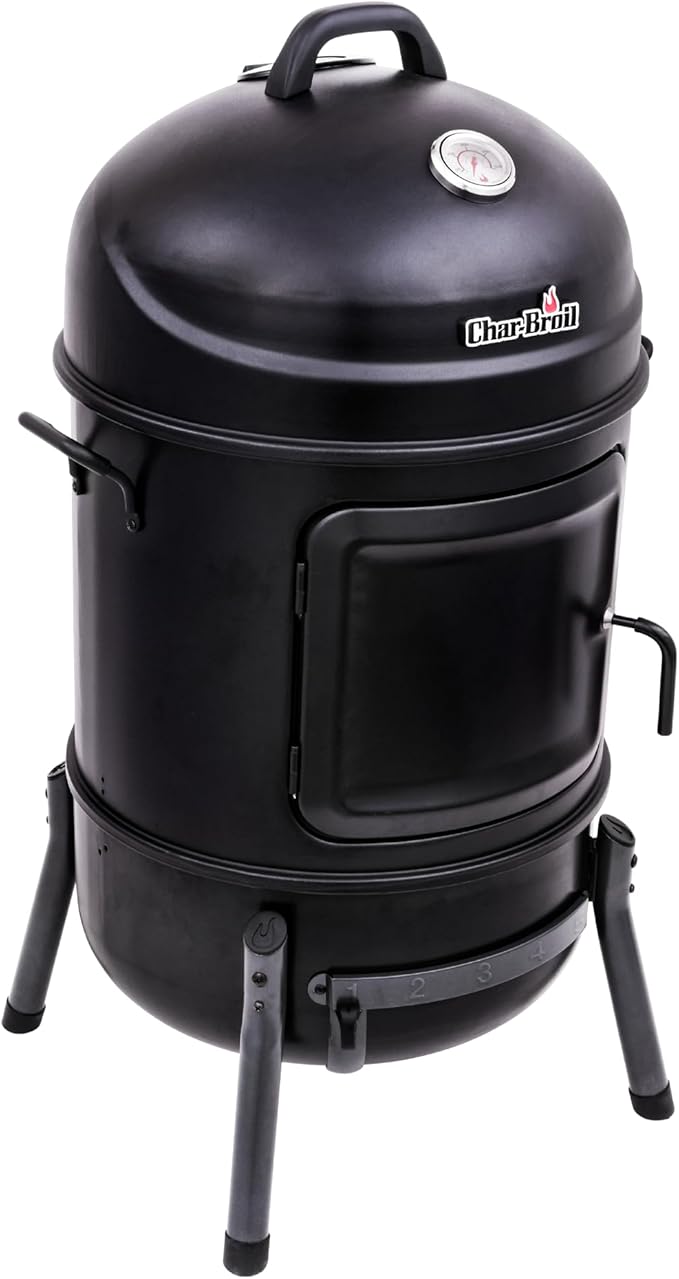 Charbroil® 20" Bullet Charcoal Smoker, Black - 18202076