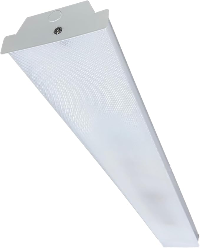 LED Emergency 90mins Wraparound Light, 3500K/4000K/5000K Adjustable 40W 5200lm for Garage Workshop Office 120-277V, ETL