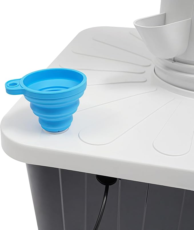 Hydroponics Tower | 15 Layer 45 Plants Indoor Vertical Tower System Kit | Vertical Hydroponic Grow Tower Aeroponic Tower for Herbs | with Pump and 7.93 GAL Water Tank | 4 Wheels | White