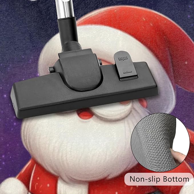 Christmas Half Round Door Mat, Merry Christmas Santa Chimney Semicircle Door Mats, Non Slip Area Rug Soft Doormat for Indoor Entrance Wear Resistant Welcome Mat for Garage Patio Home Decor 24 x 36 In