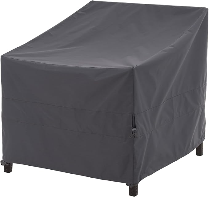 Outdoor Chair Cover Waterproof, Patio Furinture Covers Heavy Duty & Anti-UV, 36W x 40D x 36H, Gray, 1-Pack