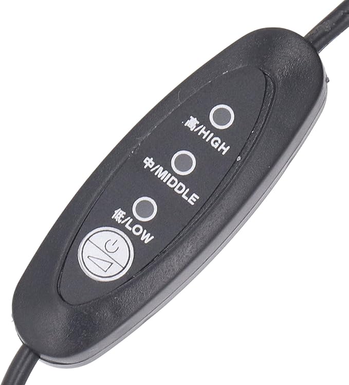 Seedling Heat Mat, 3 Gear Adjustable Temperature Warm Hydroponic Heating Pad for Germination, PU Leather Hydroponic Plant Heating Pad for Indoor Gardening, Greenhouse (3318)