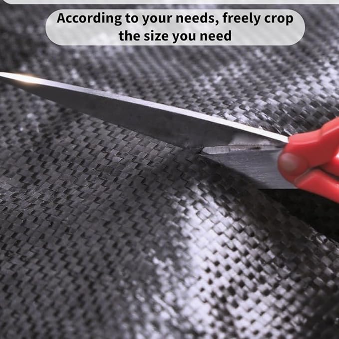 Weed Barrier Fabric Heavy Duty 3FT x 300FT - Premium Landscape Fabric for Weed Control, High Permeability for Agriculture, Gardening, Construction & Driveways