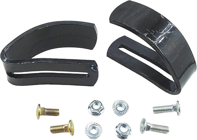 Replacement Snow Plow Skid Pair Kit GXH24690 Fits John Deere LA100 LA110 LA120 LA125 LA135 LA140 LA155(2 Pack)