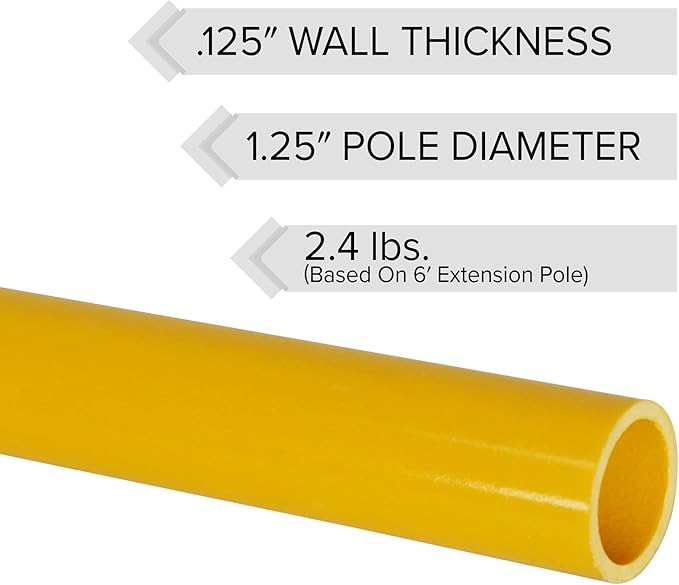 Tree Pruner FG-14K with Three 6' Hollow FG Series Poles (18' Total Reach)