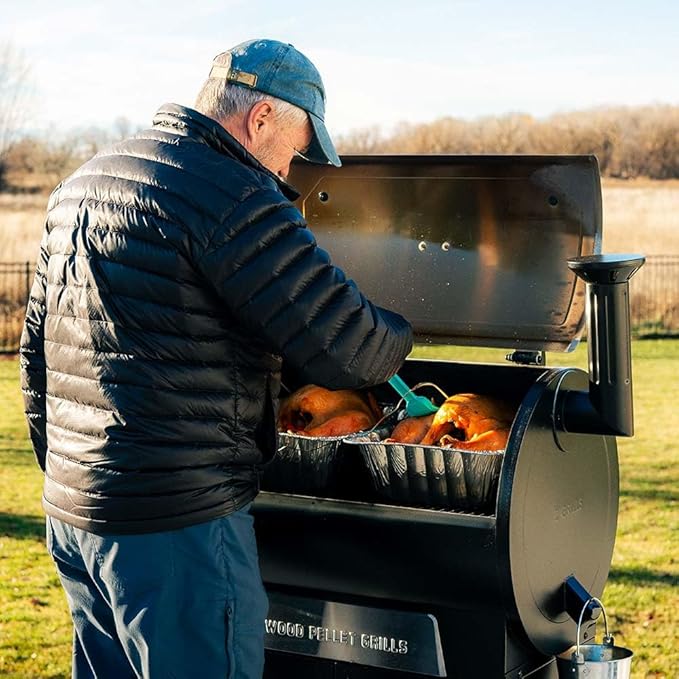 Z GRILLS 2025 Electric Pellet Grill & Smoker, 700 sq in Cooking Area, Dual-Wall Insulation, PID V2.1 Controller, Meat Probes, Easy Hopper Clean-out, Includes Grill Cover, 8 in 1 Outdoor BBQ, 700D6