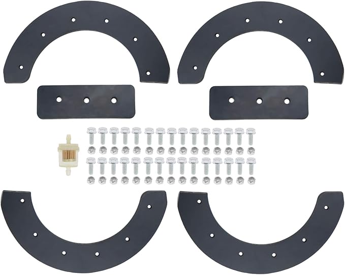 Snowthrower Paddle for Craftsman 22" Snowblower C950-52103, for Murray Snowblower 302565 302565MA, for Noma 20" Snowblower C2030-010 with Hardware Kit