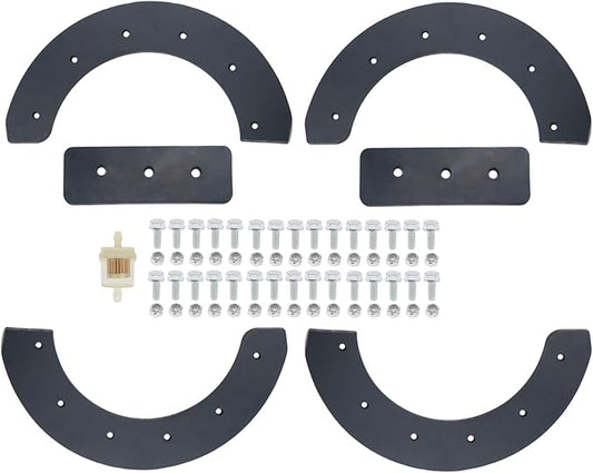 Snowthrower Paddle for Craftsman 22" Snowblower C950-52103, for Murray Snowblower 302565 302565MA, for Noma 20" Snowblower C2030-010 with Hardware Kit