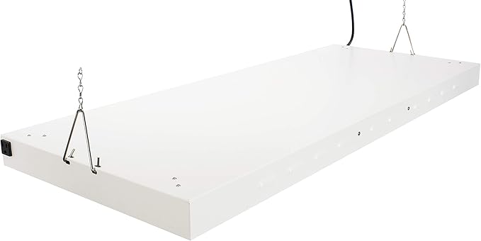 4Ft X 18In 6Lamps 300W T5 Fluorescent Grow Lights with 6500K Grow Lamps and 30000 Lumens & High PPFD, Great for Seeding, Colon, and VegGrowing Stages of Indoor Garden Plant. Growing Fast!