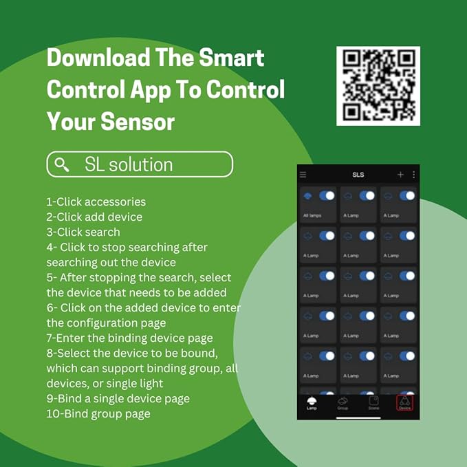 Commerical Smart LED Type C T8 Tube Light Kit with Emergency Battery Driver, 2 Tube&1 Driver, 90 Min Backup Power Replacement for T12/T5/T8 Troffer/Strip Fixtures-2 Pack (4FT w Smart Sensor)