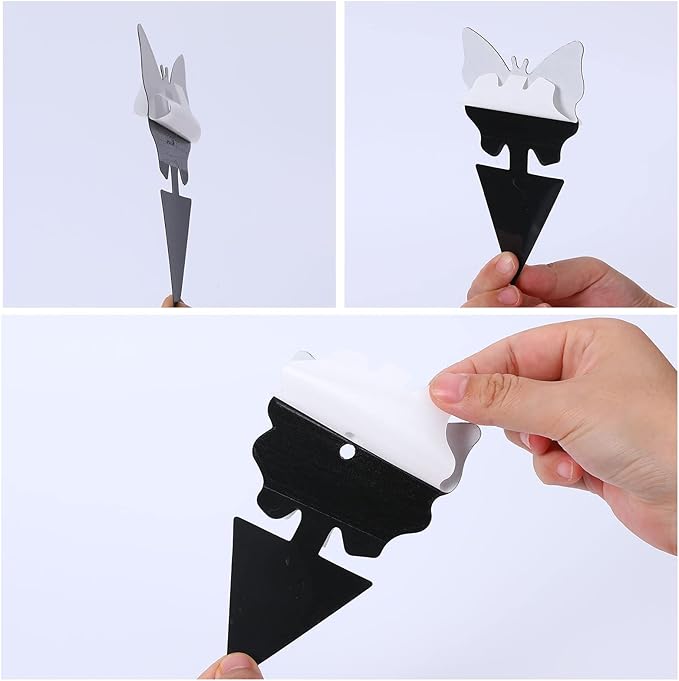 USKICH Sticky Trap Fruit Fly and Gnat Trap Sticky Bug Traps Fungus Traps for Indoor/Outdoor ，Insect Catcher for White Flies,Mosquitoes,Fungus Gnats,Lying Insects (36 Pcs Black)