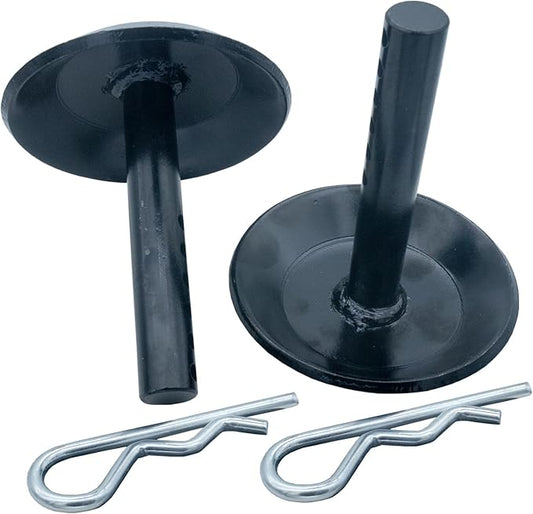 69212 Snow Plow Skid Shoe Blade Protector Skid Shoe Replacement Plow Skids (2-Pack)