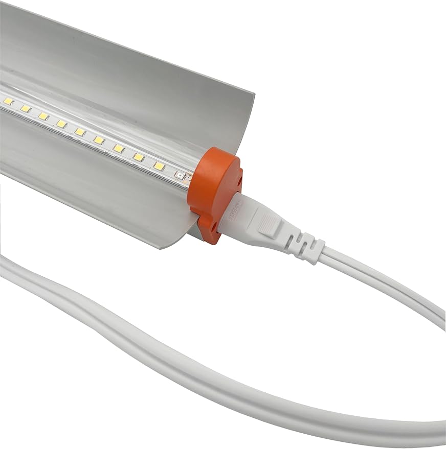 Grow Light Stand, 10W Grow Light kit for Indoor Plants, 2ft Plant Grow Rack, Full Spectrum, Enhanced red Light Good for Flowering, Height Adjustable, Iron Bracket, on and Off Switch