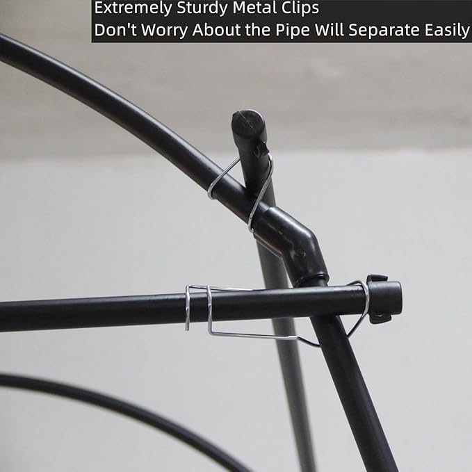 7 Ft Extra Tall Garden Arch Trellis for Climbing Plants Outdoor, Lightweight Metal+PE Coated Garden Arch Trellis Plant Stand for Climbing Vines, Lawn Tower & Garden Support Structure