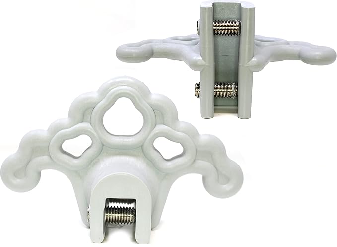 Plastic Roof Ice Guard Snow Guard Snow Stops for Standing Seam Metal Roofing - Multi-Color/Multi-Pack Listing (5, Light Grey)