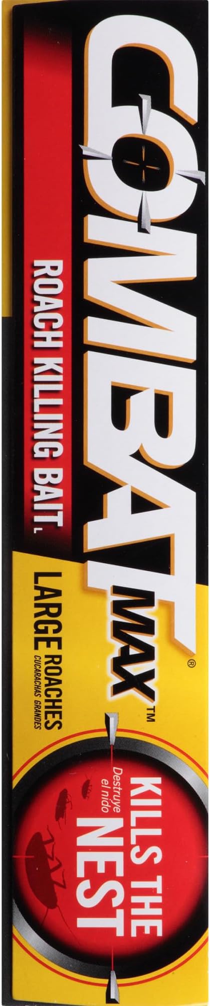 Combat Max Large Roach Killing Bait, 8 count (Pack of 1)
