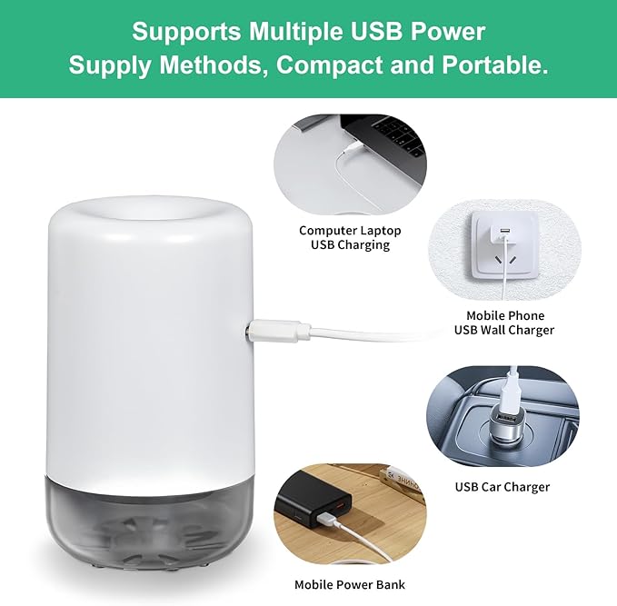 Mosquito Repeller, USB Electronic Mosquito Repeller Indoor Use, Includes 280 Hr Repellent Refill for Home, Bedroom, Office