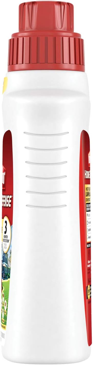 Ortho Home Defense Insect Killer for Lawn & Landscape Concentrate - Treats up to 5,300 sq. ft., For Ants, Ticks, Mosquitoes, Fleas & Spiders, Starts Working Within Minutes, 32 oz.