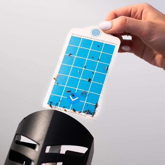 VEYOFLY Fruit Fly Traps for Indoors Refill, Gnat Traps for House Indoor, Fly Catcher, Fly Trap, Fly Trap, Plug in Catch for Fruit Flies, Moths, Gnats, Mosquito Trap (Pack of 15 Refills)