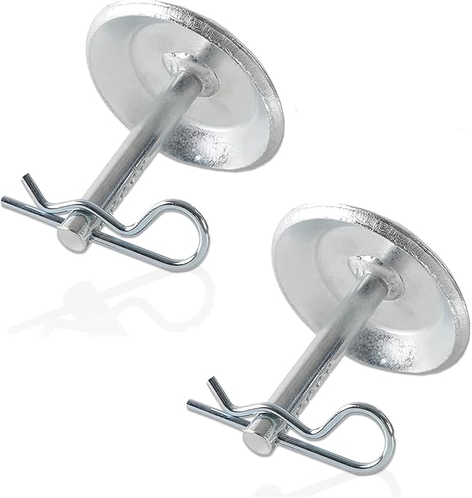 2205071 and 2208864 Heavy Duty Snow Plow Skid Shoes,Compatibility Part ATV UTV Polaris K-Plow 2205071 and 2208864 Hardened Steel Snow Plow Non Slip Base with Quick Release Cotter Pins