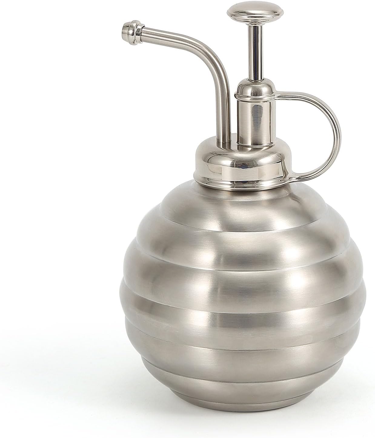 Plant Mister Spray Bottle, 500ml/17oz, Vintage Style Water Sprayer (Silver, 17OZ)