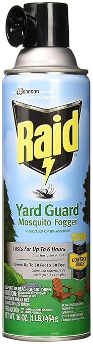 Raid Yard Guard Mosquito Fogger 16 Ounce (Pack of 6)
