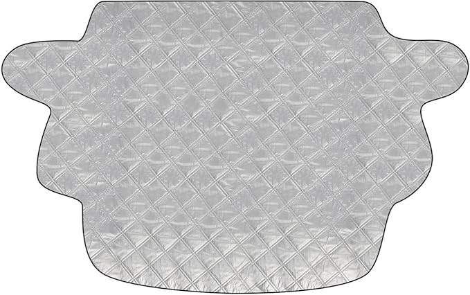 Gintenco Car Windshield Snow Cover, Frost Ice Windscreen Covers with Magnetic Edges, 4 Layers Thickness Snow Protector for Car SUV CRV Trucks (X-Large)