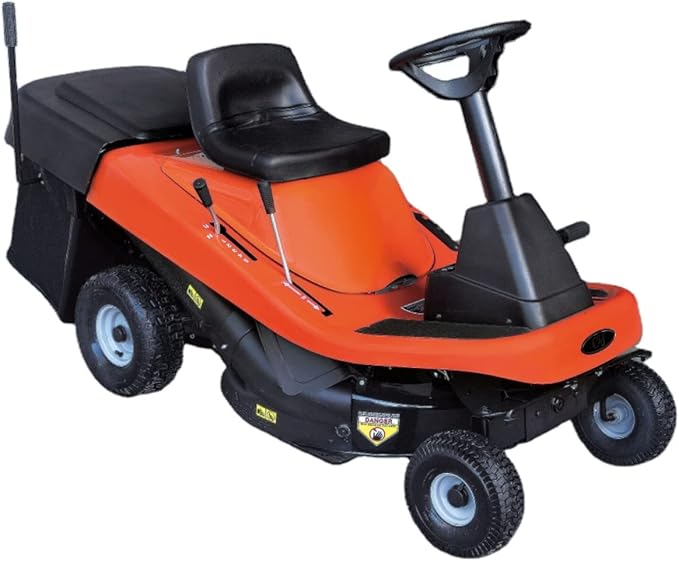 Tractor Electric Starter Lawn Mower Ride on with 30 Inch Cutting Width Grass Cutter Machine