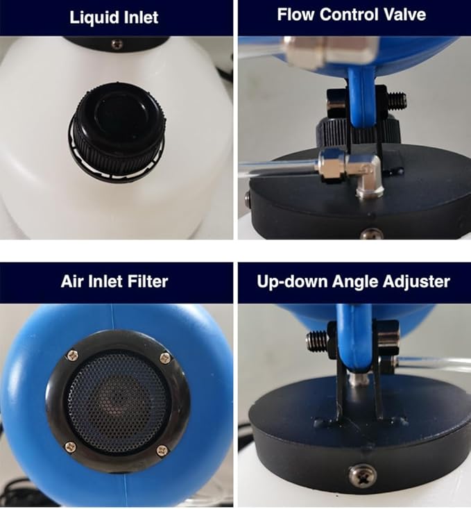 1.2 Gallon ULV Sprayer, Electric Mister, Environmental Atomizer Home Spray Indoor Outdoor Mist Maker for Office Restaurant Hotel Church School Theater Workshop Garden Yard (1pc)