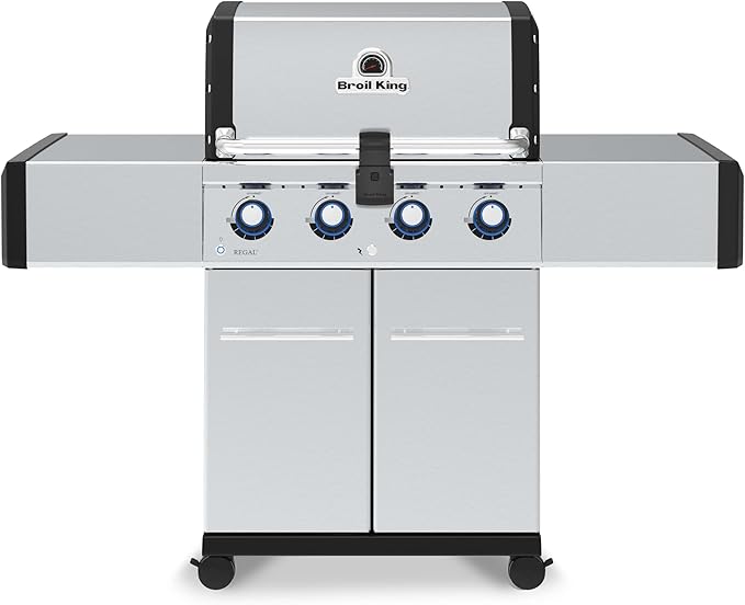 Broil King 956317 Regal S 420 Pro 4 Burner Natural Gas Grill - Stainless Steel