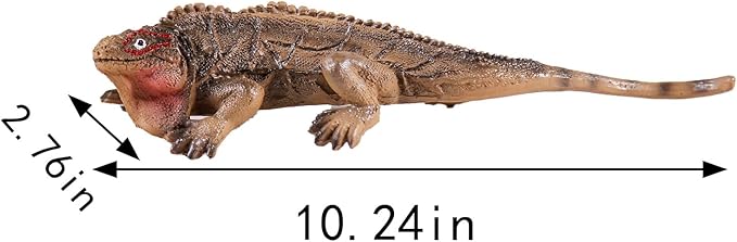 Outdoor Lizard Statue Sculpture Garden Patio Porch Tree Wall Wall Hanging Art Deco Gift 10.24 inch Rainforest Animal Decoration