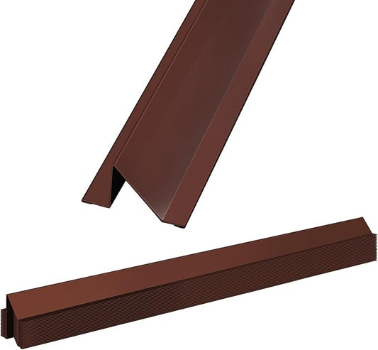 20 Pcs Metal Roof Snow Guards with Bulk Screws Ice Guard Blocks to Stop Snow and Ice from Sliding Off Your Metal Roof (Brown)