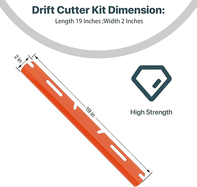 724069 Snow Blower Drift Cutter Kit/Slicer Bar Kit - Compatible with Ariens Deluxe, Platinum, Pro SNO-Thro Models,Cuts Through Snow Drifts（ #72406900）