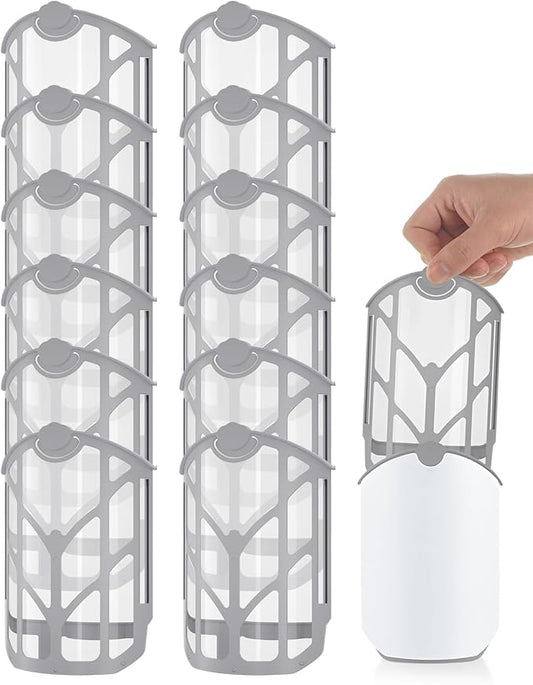 12 Pack Refill Cartridges Compatible with ZEVOPlug-in Light M364, M364A & Max - Flying Insect Trap Replacement Kit for Indoor Use (12 Refill Cartridge)