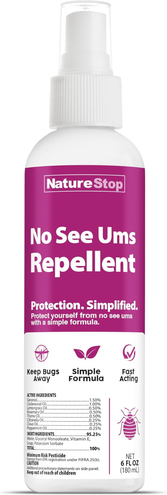 No See Ums Repellent 6oz