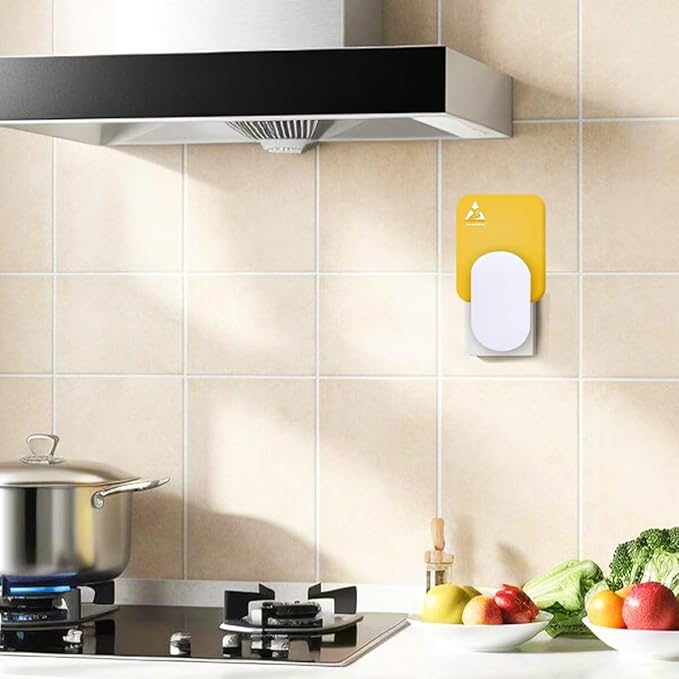 36 Pcs Sticky Refill Glue Cards, Compatible with Safer Home SH502, Dynatrap DT3005W-DS3, DT23005-06, Targets Moth, Fly, Mosquito, Gnat and More, Safe and Super Sticky (Macaron Yellow)