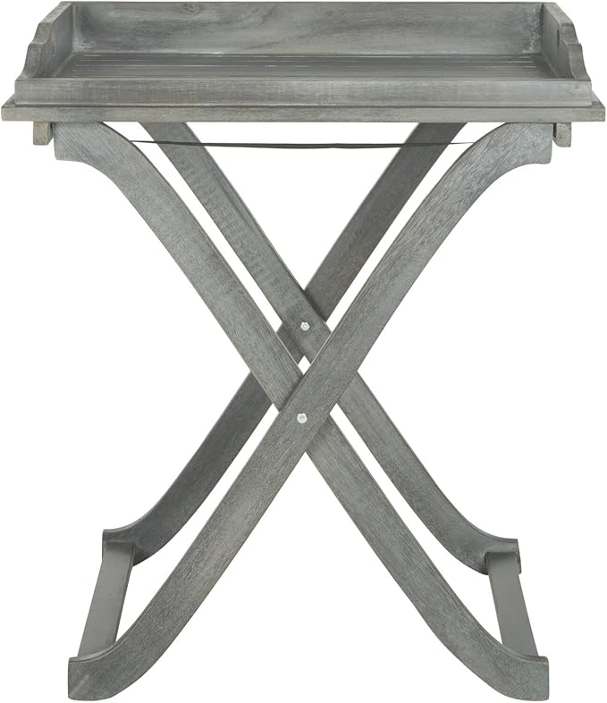 SAFAVIEH Outdoor Living Collection Covina Tray Table