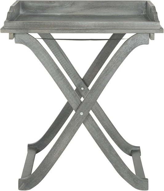 SAFAVIEH Outdoor Living Collection Covina Tray Table