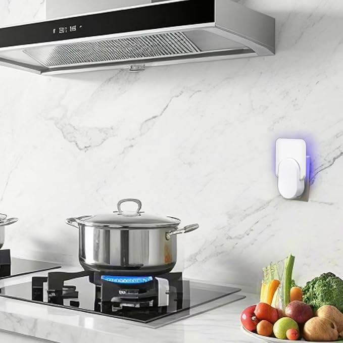 40 Pcs Sticky Refill Glue Cards, Replacement Glue Boards, Compatible with Safer Home SH502, Dynatrap DT3005W-DS3, DT23005-06, Targets Moth, Fly, Mosquito, Gnat and More, Extremely Sticky, Value Pack