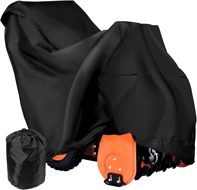 726015 Deluxe/Professional Snow Blower Cover (Waterproof) for Ariens 2-Stage 26-in Housing or Larger Snow Blower, Universal Compatible With EGO, Honda, Ryobi, Cub Cadet, Troy Bilt, Toro & PowerSmart