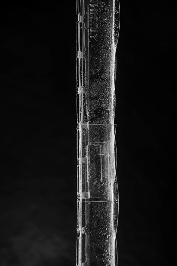 V2 Small GrowPole - Stackable Plastic Moss Poles for Climbing Plants, Monstera Plant Support-Plant Climbing Pole, DIY Plant Stick Support, Works for Philodendron and Anthuriums - 10 Pcs