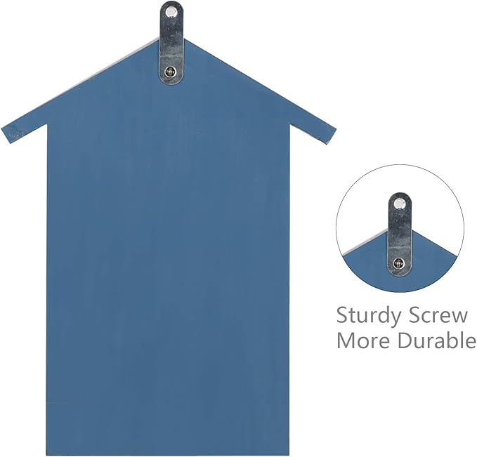 Wooden Bee House-Mason Bee House for Garden,Handmade Natural Wooden Bee Hive for Ladybugs, Lacewings,Butterfly,Bug,Outdoor Bee Hotel